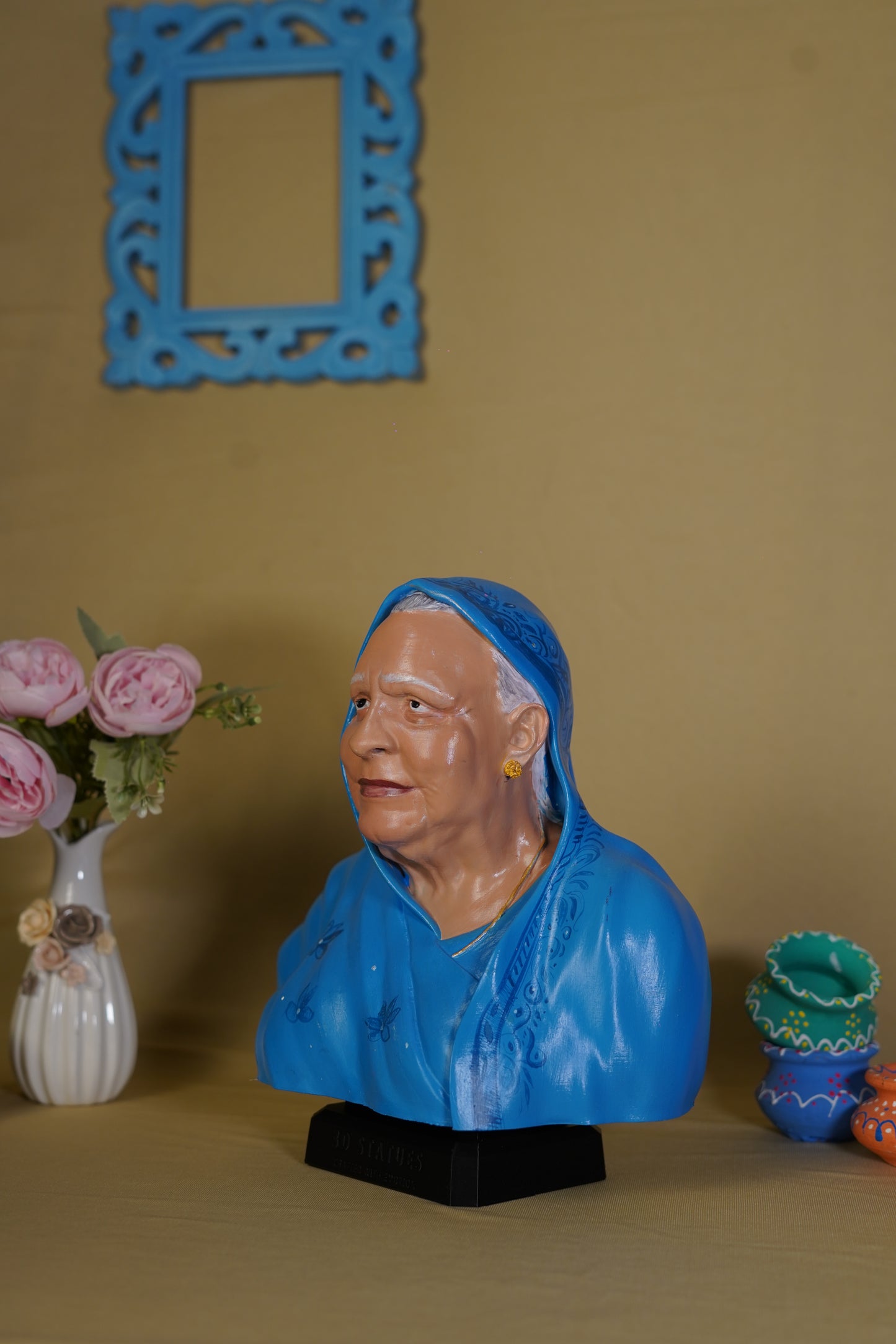 3D Solo Half Body Statue Miniature