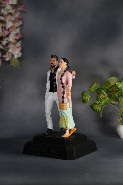 3D Couple Full Body Miniature