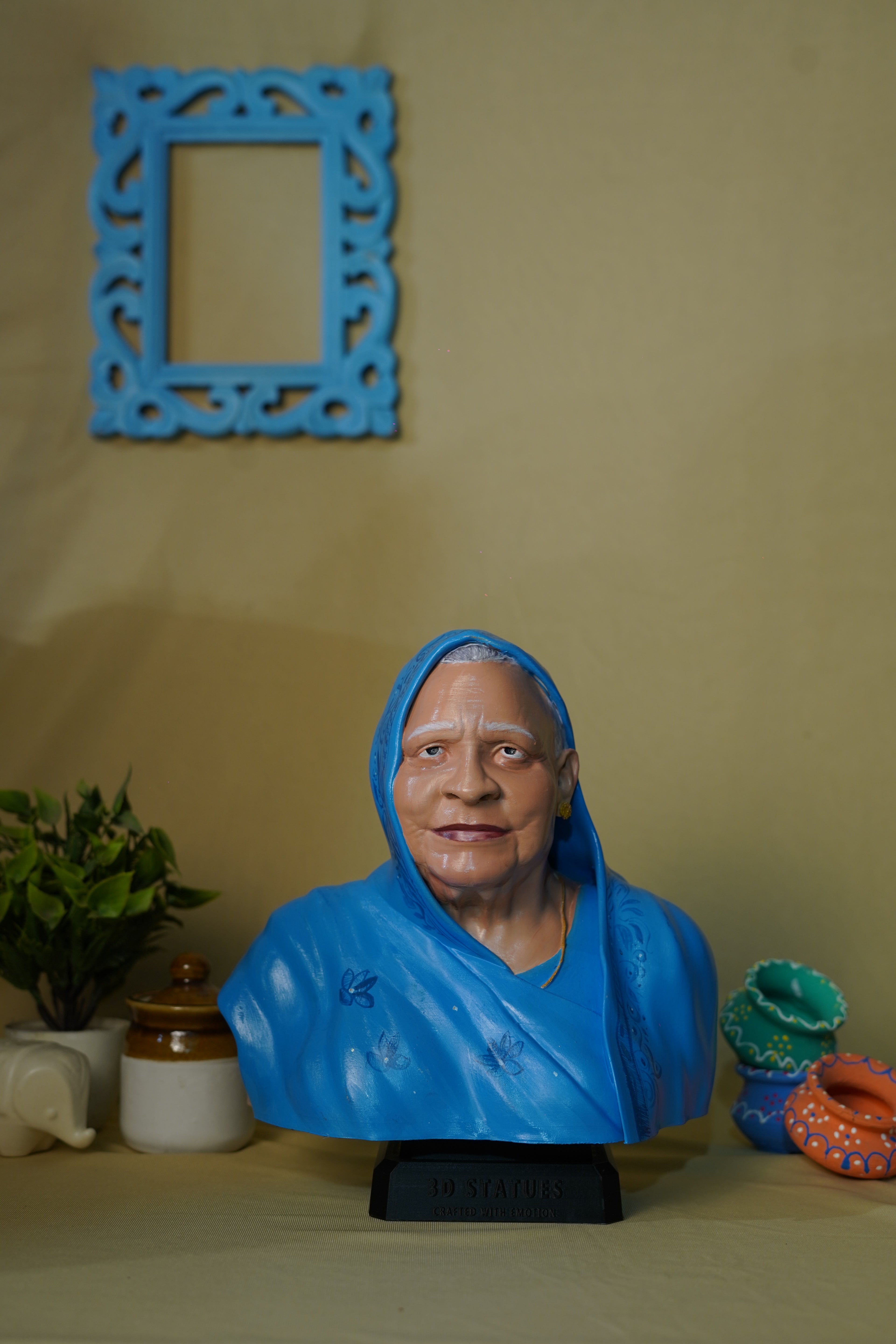 3D Solo Half Body Statue Miniature