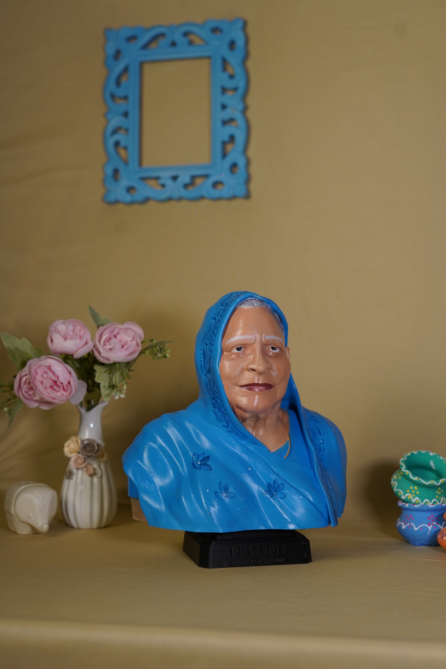 3D Solo Half Body Statue Miniature