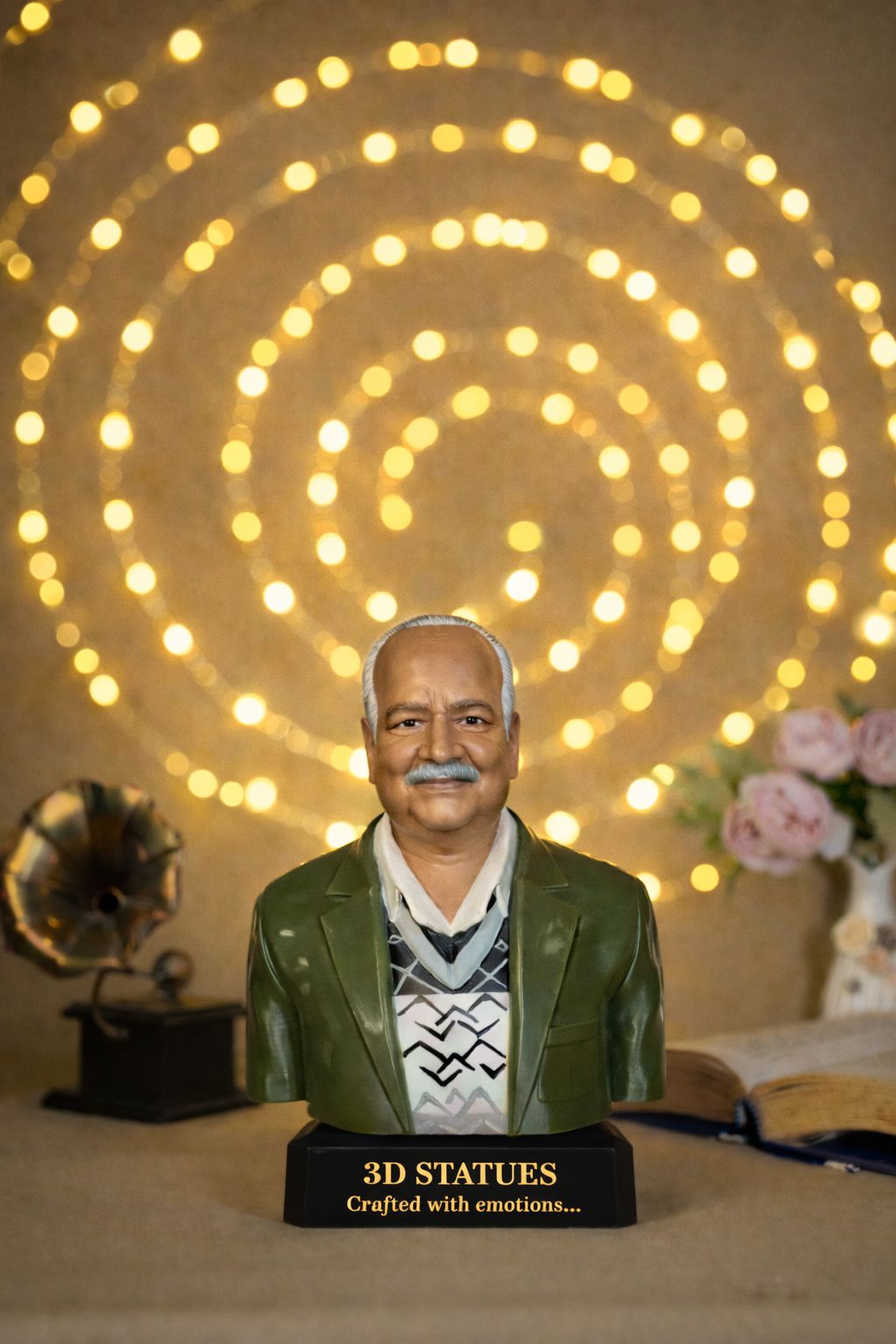 3D Solo Half Body Statue Miniature