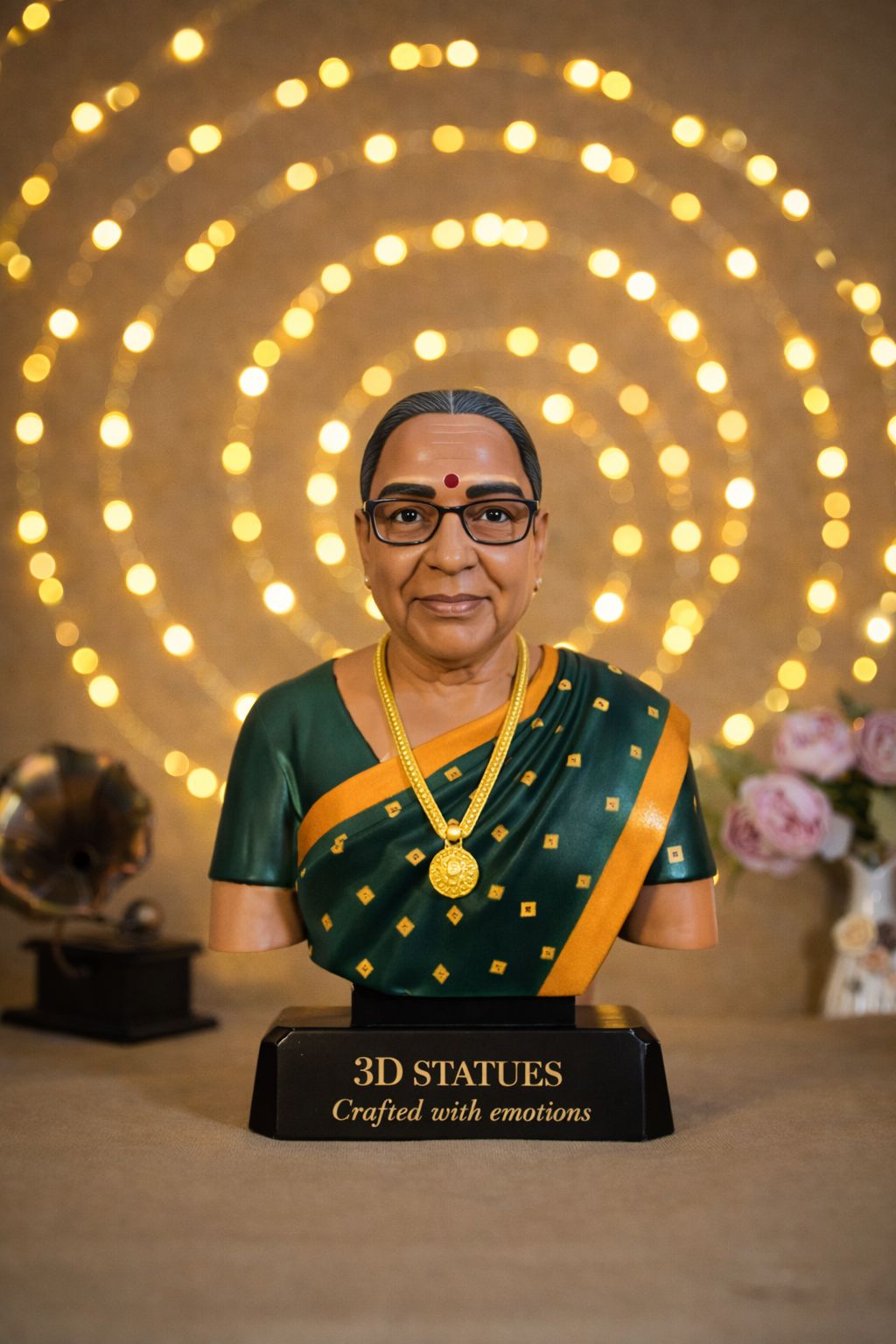 3D Solo Half Body Statue Miniature