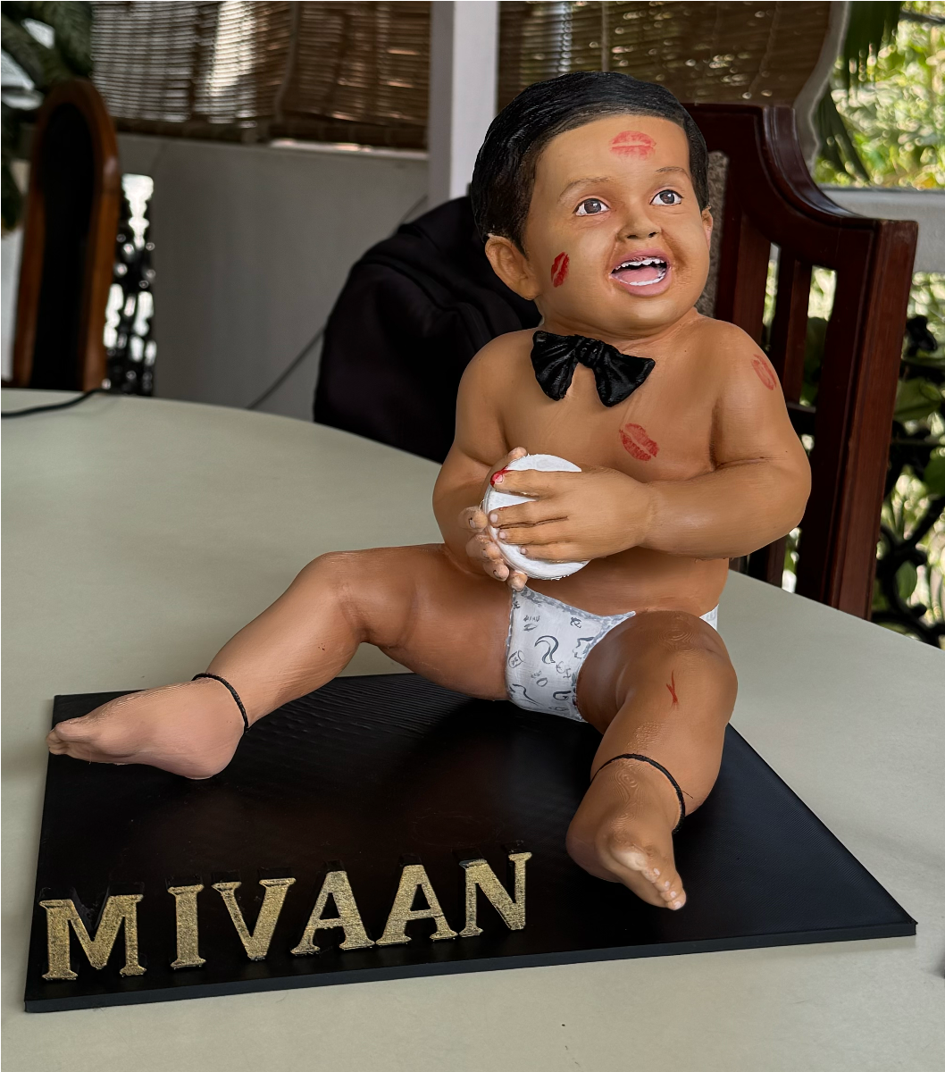 3D Single Baby Miniature
